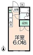 パークサイドハイツ 202 ｜ 東京都八王子市大塚（賃貸アパート1K・1階・17.01㎡） その2