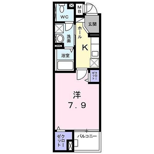 プランドール美鶴 208｜東京都八王子市越野(賃貸マンション1K・1階・30.18㎡)の写真 その2