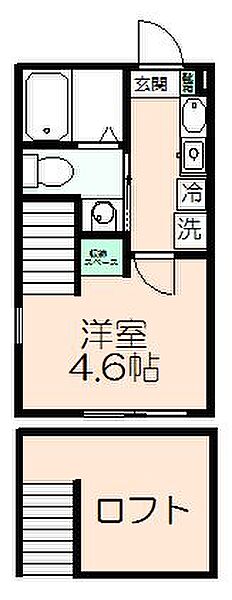 エルピス八王子 102｜東京都八王子市北野町(賃貸アパート1K・1階・17.02㎡)の写真 その1