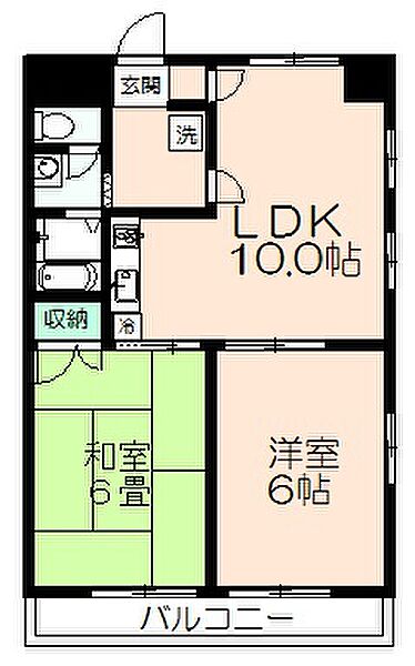 ドゥエル聖蹟 301｜東京都多摩市連光寺3丁目(賃貸マンション2LDK・3階・49.30㎡)の写真 その2