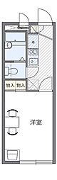 レオパレス加美 1Kの間取図画像
