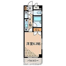 間取図画像 1K