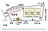 駐車場：見取り図です。