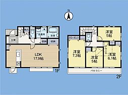 「町田」駅　町田市本町田 4LDKの間取り