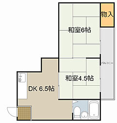 間取図画像 2DK