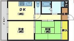 間取図画像 2DK