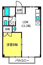 グリーンヒルズＢ  ｜ 埼玉県白岡市西1丁目13-6（賃貸アパート1LDK・1階・40.04㎡） その2