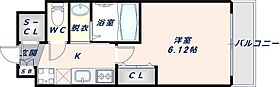 Luxe布施北III  ｜ 大阪府東大阪市足代北1丁目12-20（賃貸マンション1K・10階・21.50㎡） その2