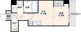 ガルデニア城東  ｜ 大阪府大阪市城東区永田1丁目（賃貸マンション1DK・2階・26.88㎡） その2