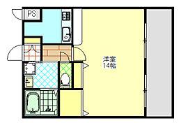 ラフィーネ今里 301 ｜ 大阪府大阪市東成区大今里西3丁目（賃貸マンション1LDK・3階・35.00㎡） その2