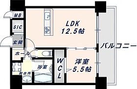 スプランディット高井田 911 ｜ 大阪府東大阪市高井田西6丁目2-31（賃貸マンション1LDK・9階・45.24㎡） その2