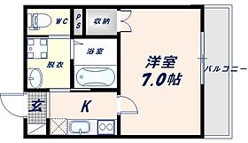 ルナソレイユ近江堂 303 ｜ 大阪府東大阪市近江堂1丁目11-11（賃貸アパート1K・3階・22.00㎡） その2