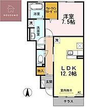 大阪府柏原市法善寺4丁目10-46（賃貸アパート1LDK・1階・51.91㎡） その2