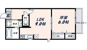 オリエンスタツミ 203 ｜ 大阪府大阪市生野区巽南1丁目5-3（賃貸アパート1LDK・2階・40.50㎡） その2