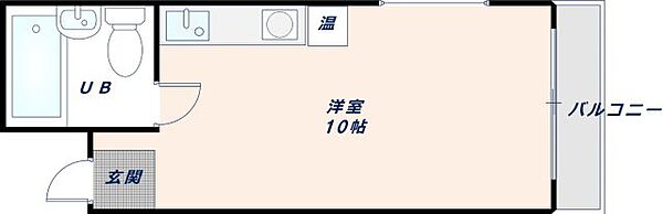 パラシオ利川 ｜大阪府大阪市平野区加美北3丁目(賃貸マンション1R・2階・25.00㎡)の写真 その2