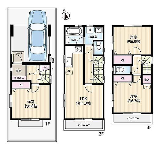 間取り 板橋区高島平7丁目