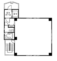 堀口第2ビルの間取図画像