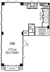 JHVビルの間取図画像