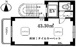 芝公園シティビルの間取図画像