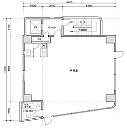 エイケイエス八丁堀ビルの間取図画像