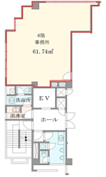 西五反田ビルの間取図画像