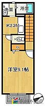 福岡県福岡市東区土井3丁目（賃貸アパート1R・2階・31.66㎡） その2