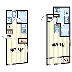間取図画像 ワンルーム