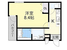 フジパレス城北公園通2番館  ｜ 大阪府大阪市旭区赤川２丁目9番8号（賃貸アパート1K・2階・28.08㎡） その2