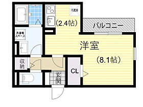 Poisson marche  ｜ 大阪府大阪市都島区片町１丁目2番10号（賃貸アパート1R・3階・31.32㎡） その2