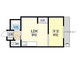 大阪府大阪市城東区東中浜６丁目13番5号（賃貸マンション1LDK・2階・32.00㎡） その2