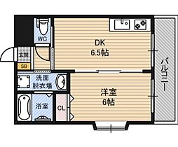 若杉ロイヤルマンション  ｜ 大阪府大阪市旭区中宮３丁目13番8号（賃貸マンション1DK・6階・29.00㎡） その2