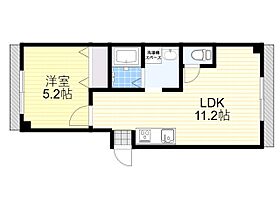 相原マンション 106 ｜ 大阪府大阪市都島区毛馬町５丁目3番9号（賃貸マンション1LDK・1階・36.64㎡） その2