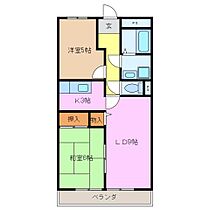 やまむらハイツ 202 ｜ 三重県名張市朝日町（賃貸マンション2LDK・2階・50.86㎡） その2