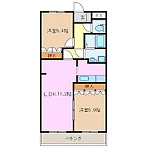 レジデンスｓｙｔ 205 ｜ 三重県名張市南町（賃貸アパート2LDK・2階・58.32㎡） その2