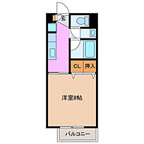 エクセルハイムＣ 105 ｜ 三重県名張市瀬古口（賃貸アパート1K・1階・28.40㎡） その2