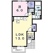 ファミーユ藤ノ木　Ｂ棟 103 ｜ 三重県名張市瀬古口（賃貸アパート1LDK・1階・44.19㎡） その2