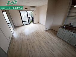 赤目ハイツB棟 1階1LDKのリビング/ダイニング