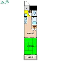 エリートハイツ伊賀  ｜ 三重県名張市東町（賃貸マンション1DK・2階・30.76㎡） その2