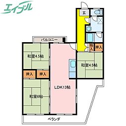 グランドヒルズ桔梗が丘10号棟 3階/-