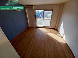 エクセルハイムB 2階1Kのリビング/ダイニング