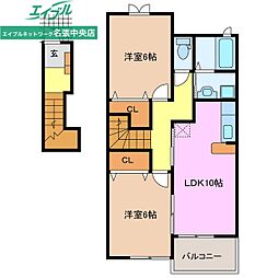 ネオ・グランツ名張II 2階