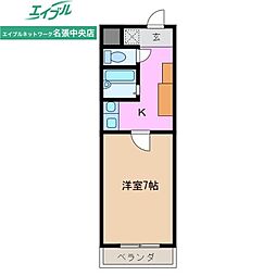センエイハイツ C棟 3階