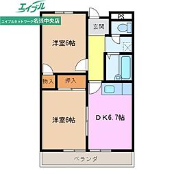 ハイツエイブリッジII 3階/-