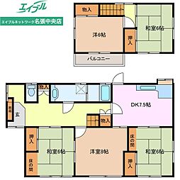 桔梗が丘2番町4街区71番地戸建