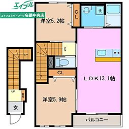 エトワール美旗I 2階/-