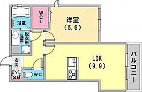 グレイスコート神戸本山 101 ｜ 兵庫県神戸市東灘区本山中町1丁目13-17（賃貸アパート1LDK・1階・42.06㎡） その2