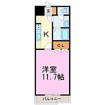 スカイハイツ 201 ｜ 茨城県筑西市小川（賃貸アパート1K・2階・33.00㎡） その2