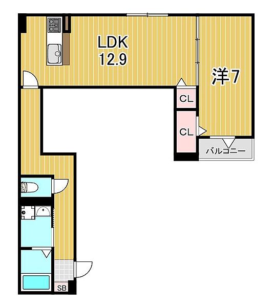 グラナーデ西加平 303｜東京都足立区西加平1丁目(賃貸アパート1LDK・3階・51.73㎡)の写真 その2