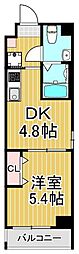間取図画像 1DK