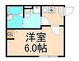 Excel1 1Kの間取図画像